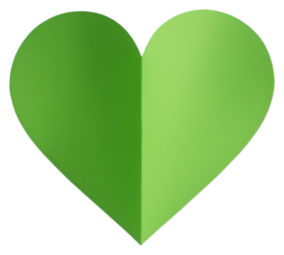 PNG Green heart symbol creativity circle.