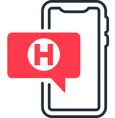 Obraz premium M-Health