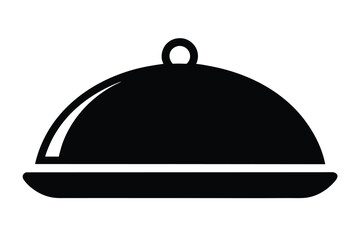 serving dish vector icon
