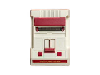 Retro Gaming Console: A classic video game console, symbolizing a bygone era of entertainment and technological innovation. 