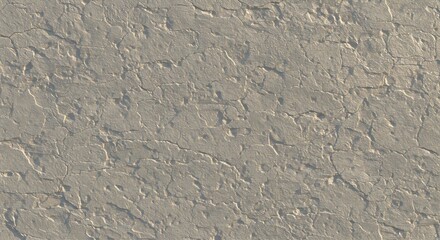 Cracked Light Beige Stone Texture, Weathered Rock Surface Background, Grunge Wall Detail, Seamless Pattern, Natural Material