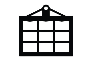 wall organizer vector icon