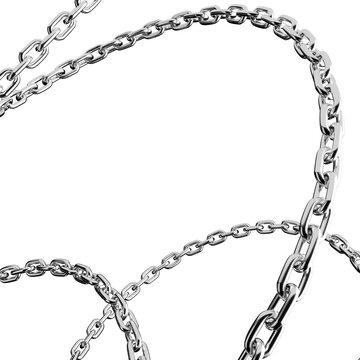 Silver chromatic chain