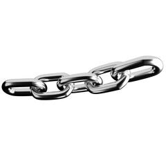 Obraz premium Silver chromatic chain