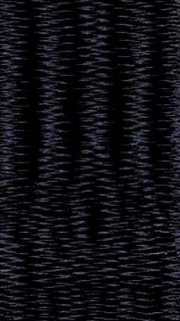 A seamless loop of retro VHS glitch effects, including horizontal moving streaks, line noise, flickering, and digital artifacts over a black screen