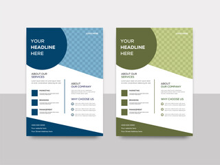 Business abstract vector template. 