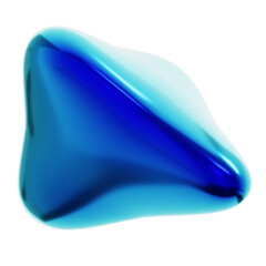 Abstract 3d rendering shape