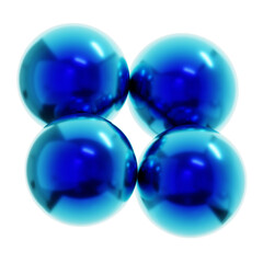 Abstract 3d rendering shape