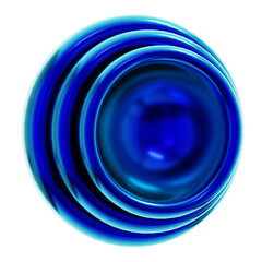 Abstract 3d rendering shape