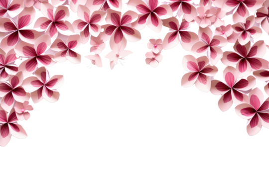 PNG Moonflower floral border backgrounds pattern petal.
