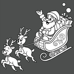 Winter Christmas composition in paper cut style .Merry Christmas text Calligraphic Lettering Vector illustration.  Merry Christmas card. Winter holiday theme. Happy New Year. Christmas cartoon. 