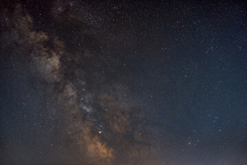 Galactic center of the Milky Way