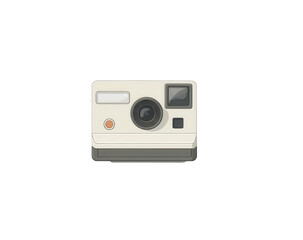Retro instant camera icon