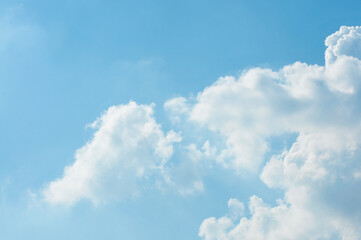 blue sky with clouds