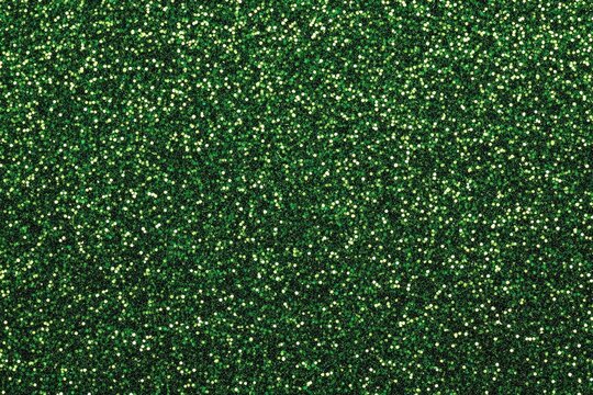 Festive Emerald Green Glitter Texture Celebration Sparkle Shimmer Background - Powered by Adobe