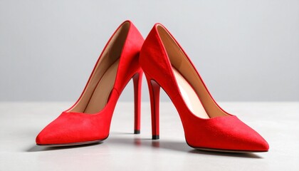 red high heels