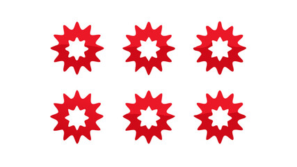 Red stars design pattern star shape abstract decorative shapes decorative art