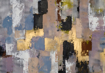 Bold and expressive abstract art with contrasting colors and striking lines, perfect for modern and vibrant interiors