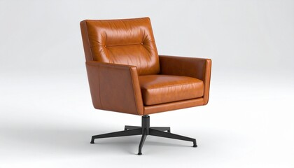 Fototapeta premium office chair isolated on white