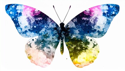 butterfly isolated on white