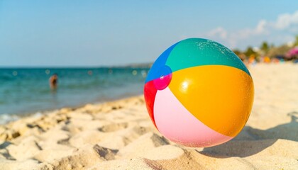 ball on the beach