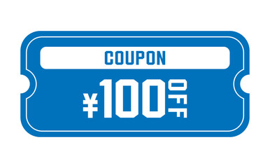 割引クーポンのベクターイラスト　夏色