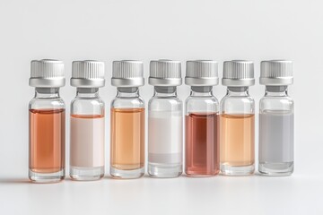 Veterinary antibiotic vials and syringes for treating pets in veterinary clinics