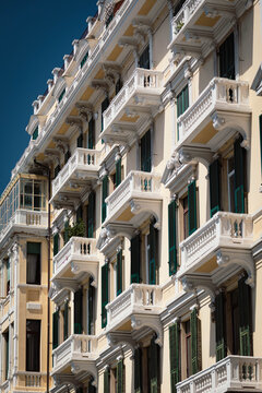 Fasada kamienicy w Savonie