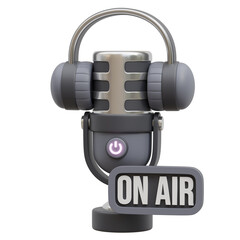 Podcast On Air 3D Icon