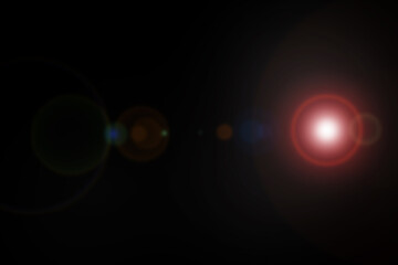 Lens Flare Prism Glint Overlay