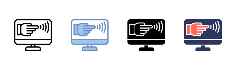 Screen icon sheet multiple style collection