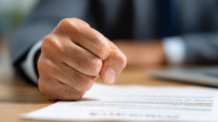 Frustration over rejected credit application captures the struggle of financial decisions and personal aspirations