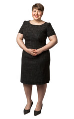 Fototapeta premium Confident woman in formal attire