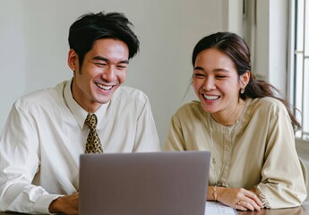 Engaging Collaborative Work Sessions for Young Professionals in Bright Modern Office Environments