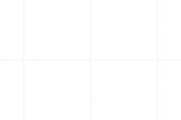 Faint cross shape of grout lines on transparent background in soft lighting