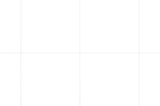 Faint cross shape of grout lines on transparent background in soft lighting