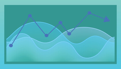 data visualization graph featuring overlapping area charts in shades of color.