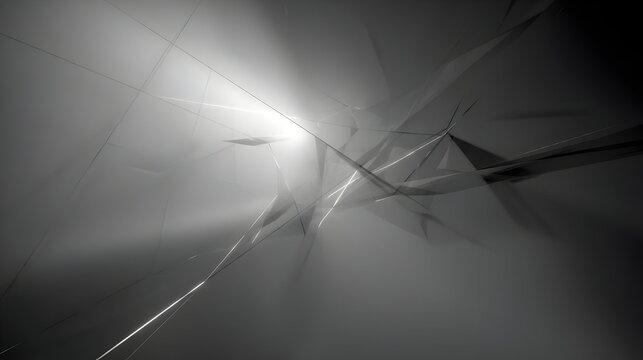 logic shown through polygon bursts and unpredictable algorithmic flows