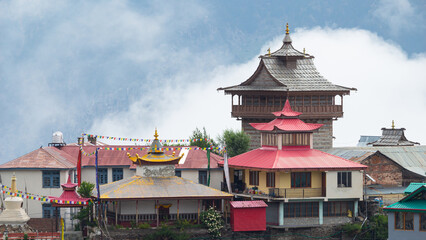 India, Himachal Pradesh, Kalpa, India's One of the Most Scenic and Beautiful Mountain Village Kalpa...
