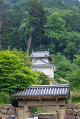 出石城　登城門　登城橋　城下町　時計台　兵庫県豊岡市出石町