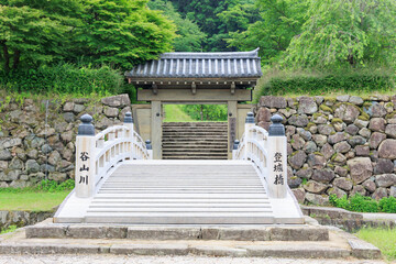 出石城　登城門　登城橋　城下町　時計台　兵庫県豊岡市出石町
