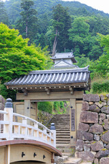 出石城　登城門　登城橋　城下町　時計台　兵庫県豊岡市出石町