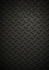 質感あふれる黒の鉄板背景テクスチャ