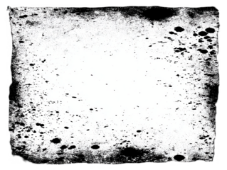 Grunge textured, framed, white, black, spots