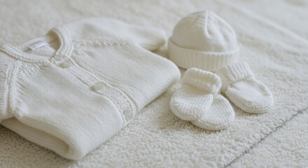 ふわふわ新生児ニット、最高の贈り物