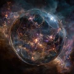 Obraz premium Cosmic Orb Nebula