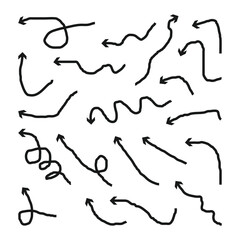 Arrow icon. Mega set of vector arrows