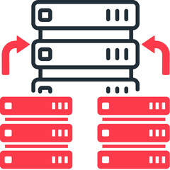 Fototapeta premium Hosting Server