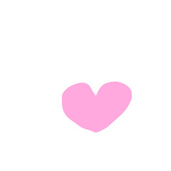 pink heart 