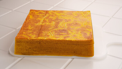 Lapis Legit, Spekuk or Spekkoek, delicious Indonesian cake
